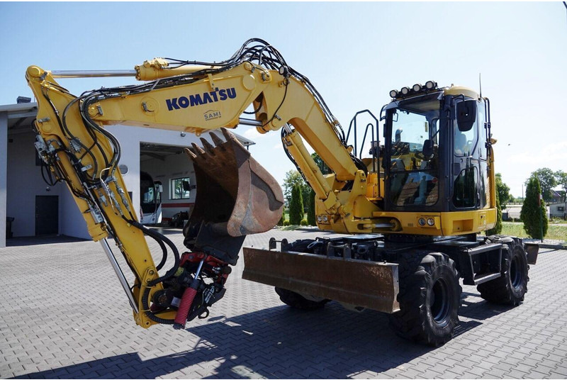 Τροχοφόρος εκσκαφέας Komatsu PW 118 MR / KOPARKA KOŁOWA / 2019 ROK / TILT OBROTNICA / KAMERA: φωτογραφία 13