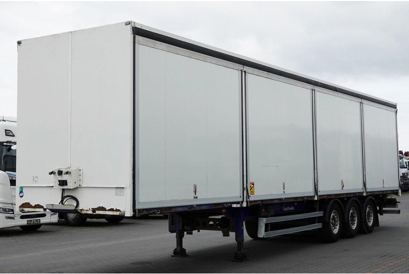 Lecitrailer KONTENER / KOFFER / OTWIERANE BOKI / MOCNA PODŁOGA SZYNA DESKA - Επικαθήμενο κόφα: φωτογραφία 3 Lecitrailer KONTENER / KOFFER / OTWIERANE BOKI / MOCNA PODŁOGA SZYNA DESKA - Επικαθήμενο κόφα: φωτογραφία 3