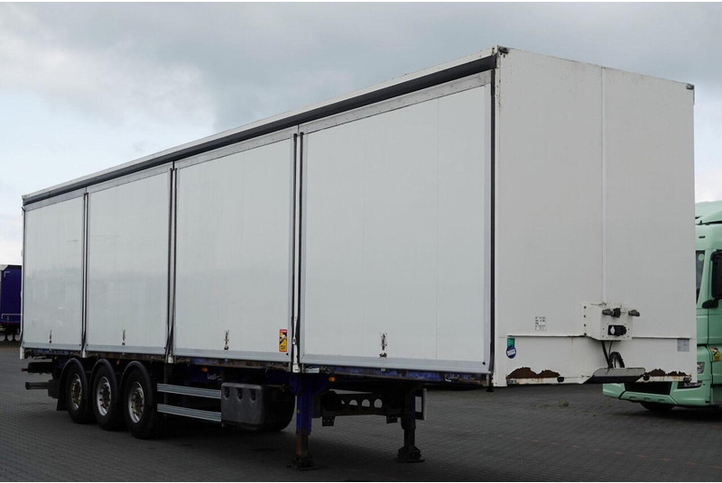 Lecitrailer KONTENER / KOFFER / OTWIERANE BOKI / MOCNA PODŁOGA SZYNA DESKA - Επικαθήμενο κόφα: φωτογραφία 1 Lecitrailer KONTENER / KOFFER / OTWIERANE BOKI / MOCNA PODŁOGA SZYNA DESKA - Επικαθήμενο κόφα: φωτογραφία 1