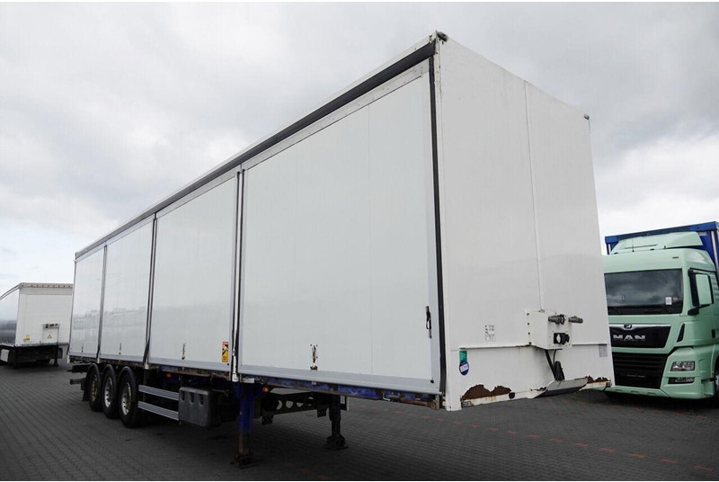 Lecitrailer KONTENER / KOFFER / OTWIERANE BOKI / MOCNA PODŁOGA SZYNA DESKA - Επικαθήμενο κόφα: φωτογραφία 2 Lecitrailer KONTENER / KOFFER / OTWIERANE BOKI / MOCNA PODŁOGA SZYNA DESKA - Επικαθήμενο κόφα: φωτογραφία 2