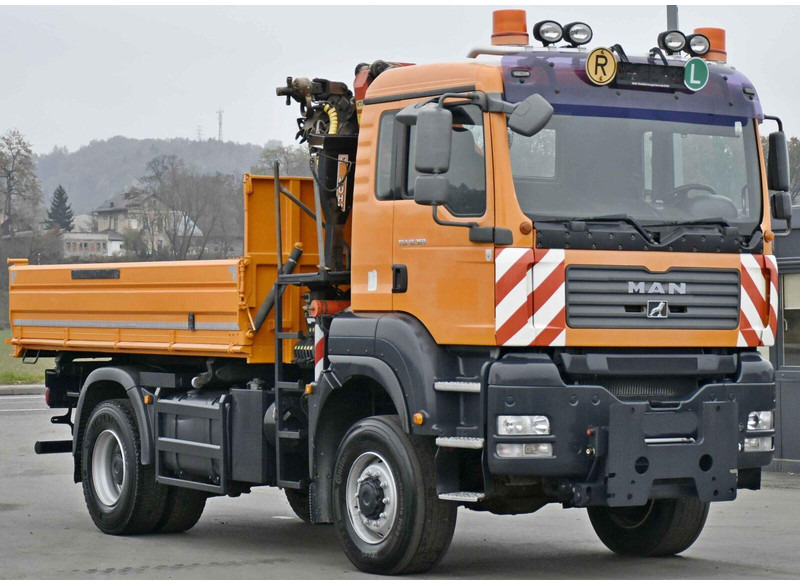 MAN TGA 18.360 - Φορτηγό ανατρεπόμενο, Φορτηγό με γερανό: φωτογραφία 4 MAN TGA 18.360 - Φορτηγό ανατρεπόμενο, Φορτηγό με γερανό: φωτογραφία 4