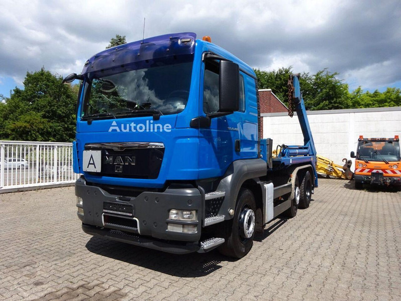 MAN TGA 26.400 - Skip loader - Φορτηγό μεταφοράς εμπορευματοκιβωτίων/ Κινητό αμάξωμα: φωτογραφία 1 MAN TGA 26.400 - Skip loader - Φορτηγό μεταφοράς εμπορευματοκιβωτίων/ Κινητό αμάξωμα: φωτογραφία 1