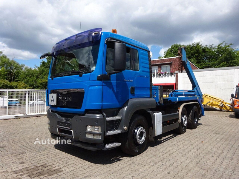 MAN TGA 26.400 - Skip loader - Φορτηγό μεταφοράς εμπορευματοκιβωτίων/ Κινητό αμάξωμα: φωτογραφία 2 MAN TGA 26.400 - Skip loader - Φορτηγό μεταφοράς εμπορευματοκιβωτίων/ Κινητό αμάξωμα: φωτογραφία 2