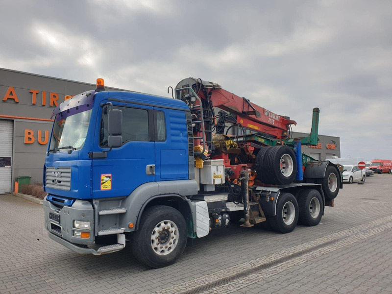 MAN TGA 26.480 6x4 LOGLIFT DOLL WOOD TRANSPORTER - Φορτηγό ξυλείας, Φορτηγό με γερανό: φωτογραφία 1 MAN TGA 26.480 6x4 LOGLIFT DOLL WOOD TRANSPORTER - Φορτηγό ξυλείας, Φορτηγό με γερανό: φωτογραφία 1