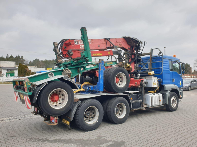 Φορτηγό ξυλείας, Φορτηγό με γερανό για τη μεταφορά ξυλείας MAN TGA 26.480 6x4 LOGLIFT DOLL WOOD TRANSPORTER: φωτογραφία 6 Φορτηγό ξυλείας, Φορτηγό με γερανό για τη μεταφορά ξυλείας MAN TGA 26.480 6x4 LOGLIFT DOLL WOOD TRANSPORTER: φωτογραφία 6