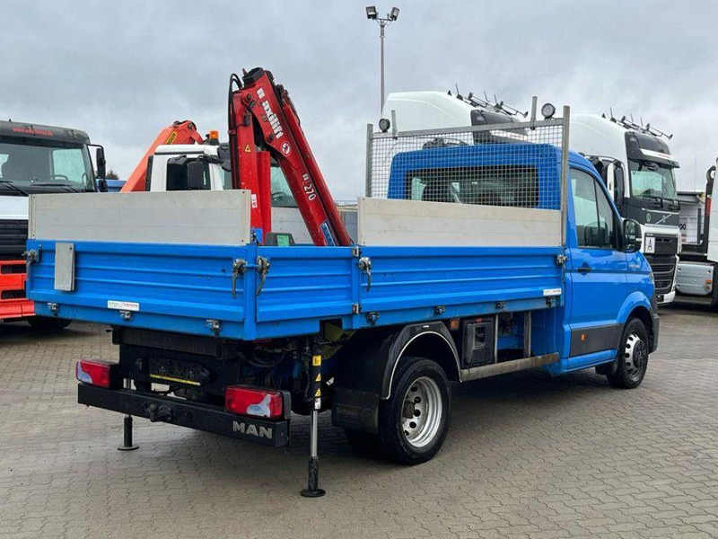 MAN TGE 6.120 Flatbed + Crane Maxilift ML 270 L.3H - Φορτηγό με ανοιχτή καρότσα, Φορτηγό με γερανό: φωτογραφία 3 MAN TGE 6.120 Flatbed + Crane Maxilift ML 270 L.3H - Φορτηγό με ανοιχτή καρότσα, Φορτηγό με γερανό: φωτογραφία 3