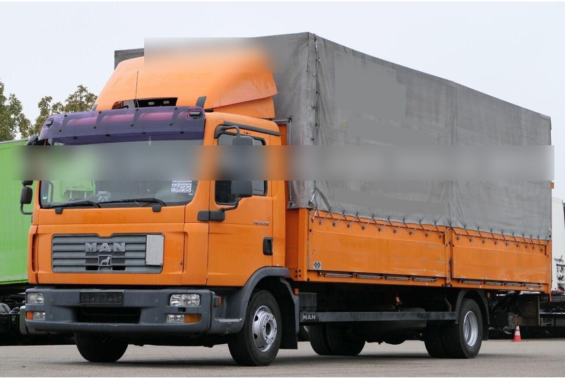 MAN TGL 12.210 - Tilt truck - Φορτηγό μουσαμάς: φωτογραφία 1 MAN TGL 12.210 - Tilt truck - Φορτηγό μουσαμάς: φωτογραφία 1