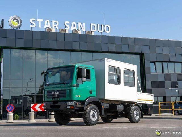 MAN TGM 13.240 4x4 BL Double Cab Camper BUS - Φορτηγό σασί, Φορτηγό με γερανό: φωτογραφία 1 MAN TGM 13.240 4x4 BL Double Cab Camper BUS - Φορτηγό σασί, Φορτηγό με γερανό: φωτογραφία 1