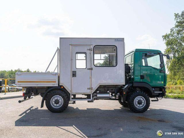 MAN TGM 13.240 4x4 BL Double Cab Camper BUS - Φορτηγό σασί, Φορτηγό με γερανό: φωτογραφία 2 MAN TGM 13.240 4x4 BL Double Cab Camper BUS - Φορτηγό σασί, Φορτηγό με γερανό: φωτογραφία 2