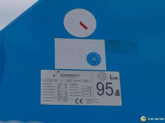 Φορτηγό, Φορτηγό με γερανό MAN TGM 13.250 4x4 RUTHMANN T180.1.S9 Truck Lift: φωτογραφία 20