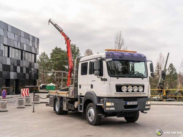 MAN TGM 13.290 4x4 FASSI F40B22 Crane Camper DOKA - Φορτηγό με ανοιχτή καρότσα, Φορτηγό με γερανό: φωτογραφία 5 MAN TGM 13.290 4x4 FASSI F40B22 Crane Camper DOKA - Φορτηγό με ανοιχτή καρότσα, Φορτηγό με γερανό: φωτογραφία 5