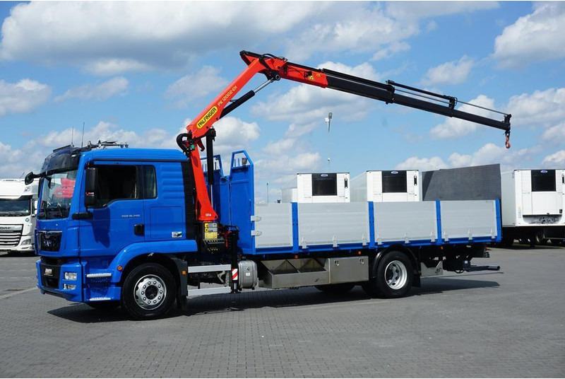 MAN TGM 18.290 / SKRZYNIOWY + HDS + WINDA / PALFINGER PK 12002 / - Φορτηγό με ανοιχτή καρότσα, Φορτηγό με γερανό: φωτογραφία 3 MAN TGM 18.290 / SKRZYNIOWY + HDS + WINDA / PALFINGER PK 12002 / - Φορτηγό με ανοιχτή καρότσα, Φορτηγό με γερανό: φωτογραφία 3
