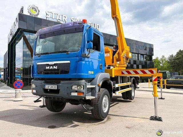 MAN TGM 18.330 4x4 MULTITEL J335 Truck Mounted Lift - Φορτηγό, Φορτηγό με γερανό: φωτογραφία 3 MAN TGM 18.330 4x4 MULTITEL J335 Truck Mounted Lift - Φορτηγό, Φορτηγό με γερανό: φωτογραφία 3