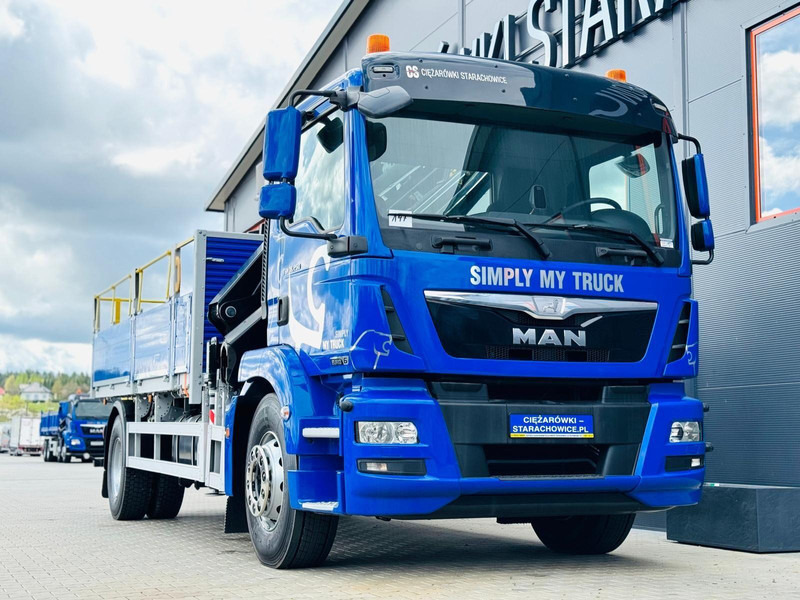 MAN TGM TGL TGS 18.250 - Φορτηγό με ανοιχτή καρότσα, Φορτηγό με γερανό: φωτογραφία 2 MAN TGM TGL TGS 18.250 - Φορτηγό με ανοιχτή καρότσα, Φορτηγό με γερανό: φωτογραφία 2