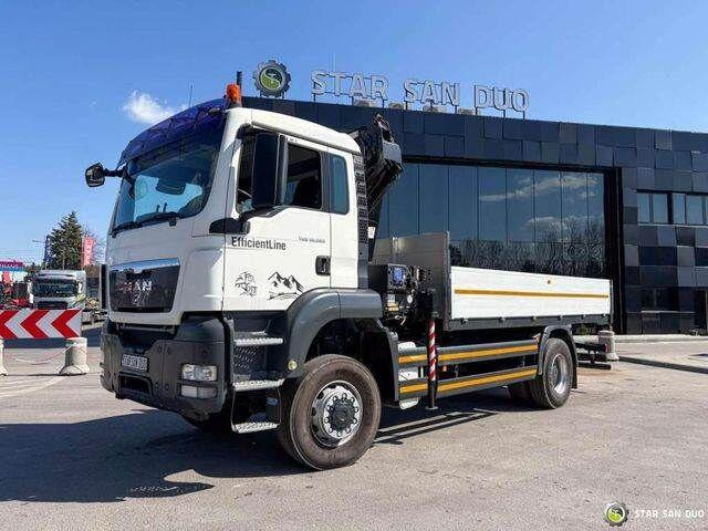 Φορτηγό με ανοιχτή καρότσα, Φορτηγό με γερανό MAN TGS 18.360 4x4 HMF 1720 K4 Crane KRAN: φωτογραφία 10 Φορτηγό με ανοιχτή καρότσα, Φορτηγό με γερανό MAN TGS 18.360 4x4 HMF 1720 K4 Crane KRAN: φωτογραφία 10