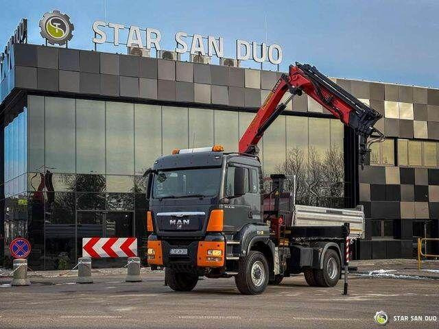 MAN TGS 18.480 PALFINGER PK 16502 HDS Crane,Kipper - Φορτηγό ανατρεπόμενο, Φορτηγό με γερανό: φωτογραφία 5 MAN TGS 18.480 PALFINGER PK 16502 HDS Crane,Kipper - Φορτηγό ανατρεπόμενο, Φορτηγό με γερανό: φωτογραφία 5
