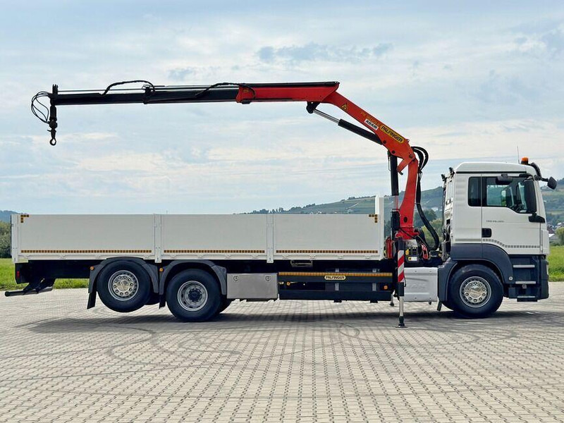 MAN TGS 26.320*PRITSCHE 7,20 / PK 16001-KA + FUNK - Φορτηγό με ανοιχτή καρότσα, Φορτηγό με γερανό: φωτογραφία 5 MAN TGS 26.320*PRITSCHE 7,20 / PK 16001-KA + FUNK - Φορτηγό με ανοιχτή καρότσα, Φορτηγό με γερανό: φωτογραφία 5