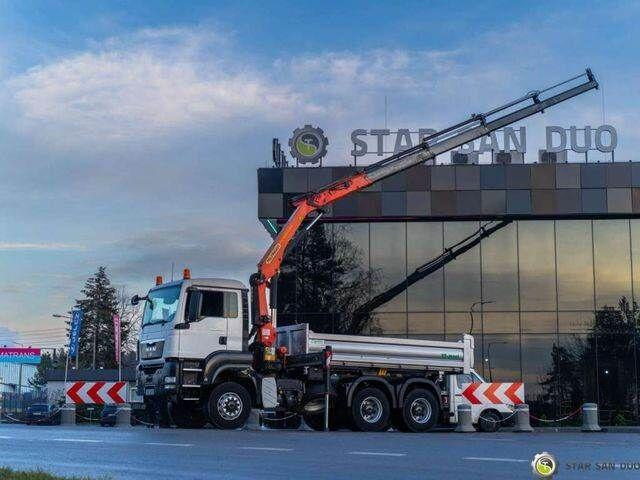 MAN TGS 26.360 6x6 PALFINGER PK 18001 EH Crane Kipe - Φορτηγό ανατρεπόμενο, Φορτηγό με γερανό: φωτογραφία 3 MAN TGS 26.360 6x6 PALFINGER PK 18001 EH Crane Kipe - Φορτηγό ανατρεπόμενο, Φορτηγό με γερανό: φωτογραφία 3
