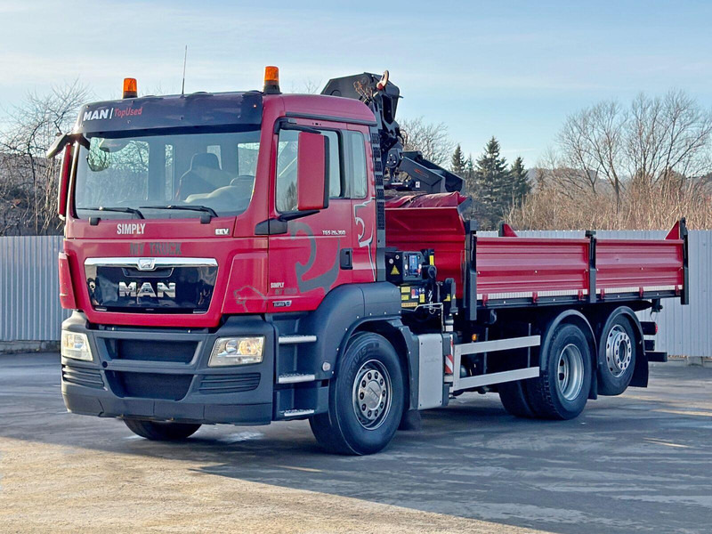 MAN TGS 26.360 Kipper 5,15m*HMF 1420 K2 + FUNK/6x2 - Φορτηγό ανατρεπόμενο, Φορτηγό με γερανό: φωτογραφία 4 MAN TGS 26.360 Kipper 5,15m*HMF 1420 K2 + FUNK/6x2 - Φορτηγό ανατρεπόμενο, Φορτηγό με γερανό: φωτογραφία 4