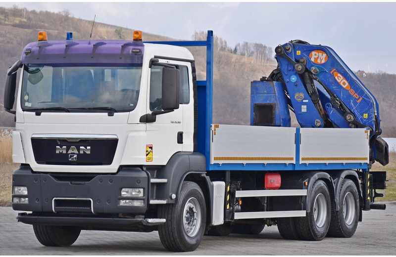 MAN TGS 26.360 - Φορτηγό με ανοιχτή καρότσα, Φορτηγό με γερανό: φωτογραφία 4 MAN TGS 26.360 - Φορτηγό με ανοιχτή καρότσα, Φορτηγό με γερανό: φωτογραφία 4
