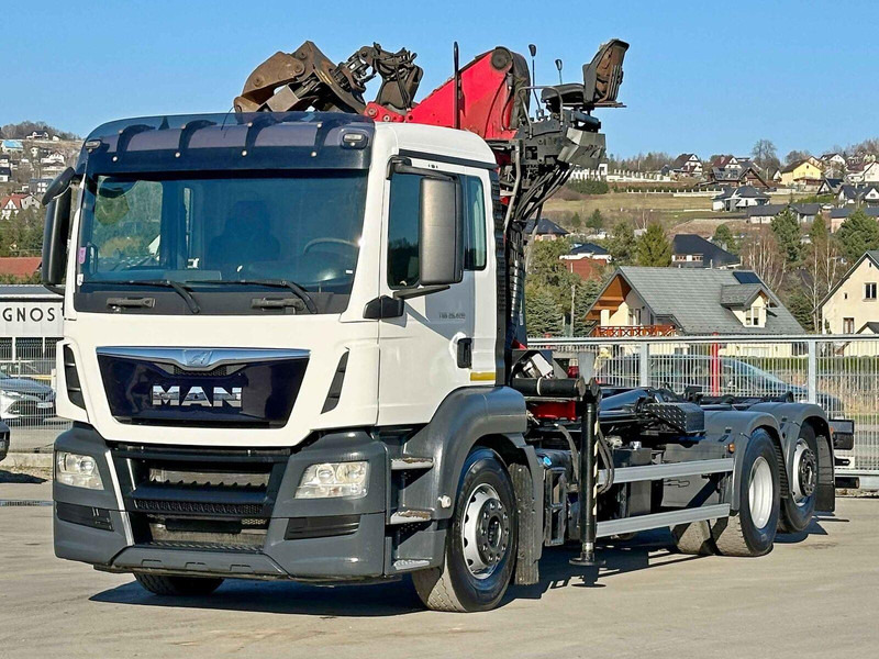 MAN TGS 26.400 Abrollkipper* PENZ 12Z7.90R* TOP - Φορτηγό φόρτωσης γάντζου, Φορτηγό με γερανό: φωτογραφία 2 MAN TGS 26.400 Abrollkipper* PENZ 12Z7.90R* TOP - Φορτηγό φόρτωσης γάντζου, Φορτηγό με γερανό: φωτογραφία 2