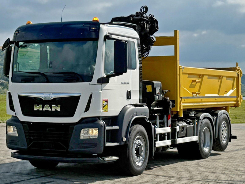 MAN TGS 26.400 * HIAB X-HIDUO 188 E-3 + FUNK * 6x4 - Φορτηγό ανατρεπόμενο, Φορτηγό με γερανό: φωτογραφία 5 MAN TGS 26.400 * HIAB X-HIDUO 188 E-3 + FUNK * 6x4 - Φορτηγό ανατρεπόμενο, Φορτηγό με γερανό: φωτογραφία 5