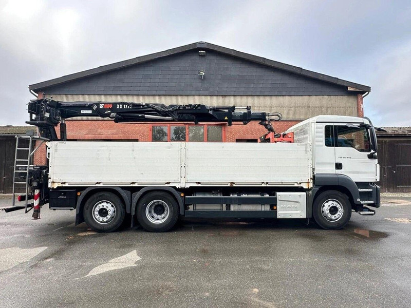 MAN TGS 26.440 6x2 Flatbed + Crane Hiab 177 K - Φορτηγό με ανοιχτή καρότσα, Φορτηγό με γερανό: φωτογραφία 5 MAN TGS 26.440 6x2 Flatbed + Crane Hiab 177 K - Φορτηγό με ανοιχτή καρότσα, Φορτηγό με γερανό: φωτογραφία 5