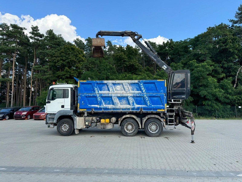 MAN TGS 26.440 6x4 Tipper + Crane Loglift 120S - Φορτηγό ανατρεπόμενο, Φορτηγό με γερανό: φωτογραφία 2 MAN TGS 26.440 6x4 Tipper + Crane Loglift 120S - Φορτηγό ανατρεπόμενο, Φορτηγό με γερανό: φωτογραφία 2