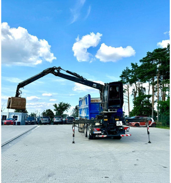 MAN TGS 26.440 6x4 Tipper + Crane Loglift 120S - Φορτηγό ανατρεπόμενο, Φορτηγό με γερανό: φωτογραφία 4 MAN TGS 26.440 6x4 Tipper + Crane Loglift 120S - Φορτηγό ανατρεπόμενο, Φορτηγό με γερανό: φωτογραφία 4