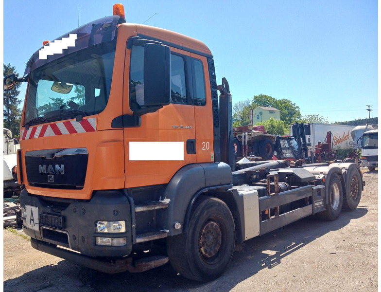 MAN TGS 26.440 Meiller RK2065, EURO5, GERMAN - Φορτηγό με ανοιχτή καρότσα, Φορτηγό με γερανό: φωτογραφία 1 MAN TGS 26.440 Meiller RK2065, EURO5, GERMAN - Φορτηγό με ανοιχτή καρότσα, Φορτηγό με γερανό: φωτογραφία 1
