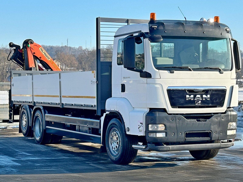 MAN TGS 26.440* PK 18001 - EH A + FUNK* TOPZUSTAND - Φορτηγό με ανοιχτή καρότσα, Φορτηγό με γερανό: φωτογραφία 3 MAN TGS 26.440* PK 18001 - EH A + FUNK* TOPZUSTAND - Φορτηγό με ανοιχτή καρότσα, Φορτηγό με γερανό: φωτογραφία 3
