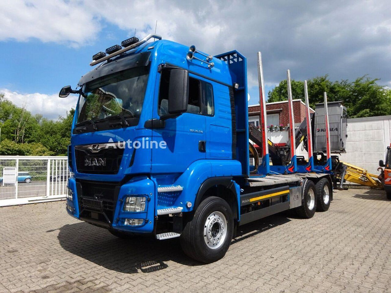 MAN TGS 26.510 - Timber truck+crane - Φορτηγό ξυλείας, Φορτηγό με γερανό: φωτογραφία 2 MAN TGS 26.510 - Timber truck+crane - Φορτηγό ξυλείας, Φορτηγό με γερανό: φωτογραφία 2