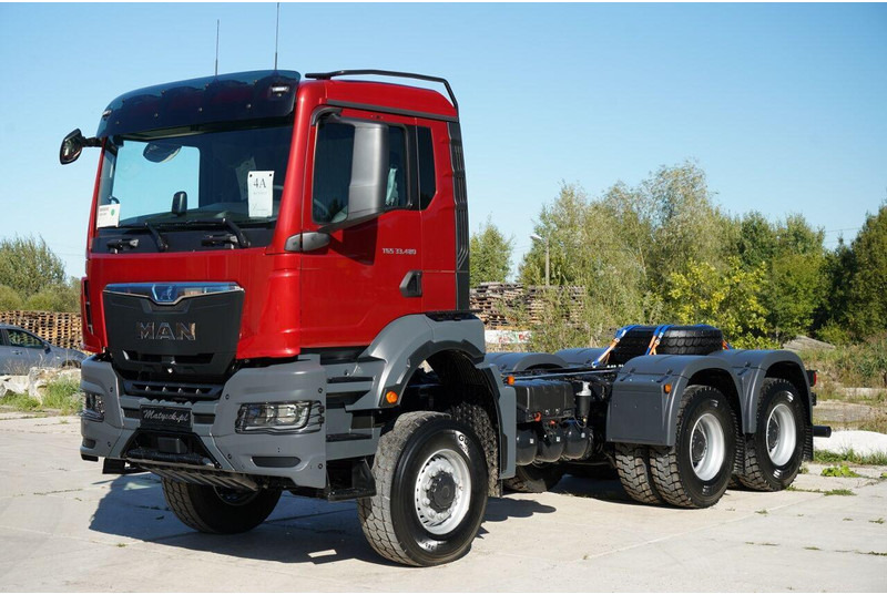 MAN TGS 33.480 / 6x6 / DO ZABUDOWY / FABRYCZNIE NOWY 2025 - Φορτηγό σασί: φωτογραφία 2 MAN TGS 33.480 / 6x6 / DO ZABUDOWY / FABRYCZNIE NOWY 2025 - Φορτηγό σασί: φωτογραφία 2