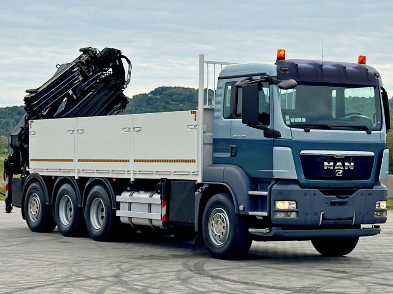 MAN TGS 35.400*HIAB 377 E-5 HIPRO+JIB 70X-3FUNK /8x4 - Φορτηγό με ανοιχτή καρότσα, Φορτηγό με γερανό: φωτογραφία 4 MAN TGS 35.400*HIAB 377 E-5 HIPRO+JIB 70X-3FUNK /8x4 - Φορτηγό με ανοιχτή καρότσα, Φορτηγό με γερανό: φωτογραφία 4