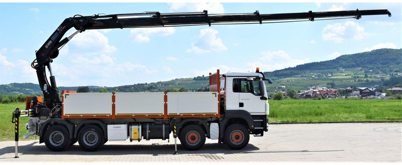 MAN TGS 35.440 * HIAB 322 EP-5HIPRO+FUNK / 8x4! - Φορτηγό με ανοιχτή καρότσα, Φορτηγό με γερανό: φωτογραφία 4 MAN TGS 35.440 * HIAB 322 EP-5HIPRO+FUNK / 8x4! - Φορτηγό με ανοιχτή καρότσα, Φορτηγό με γερανό: φωτογραφία 4