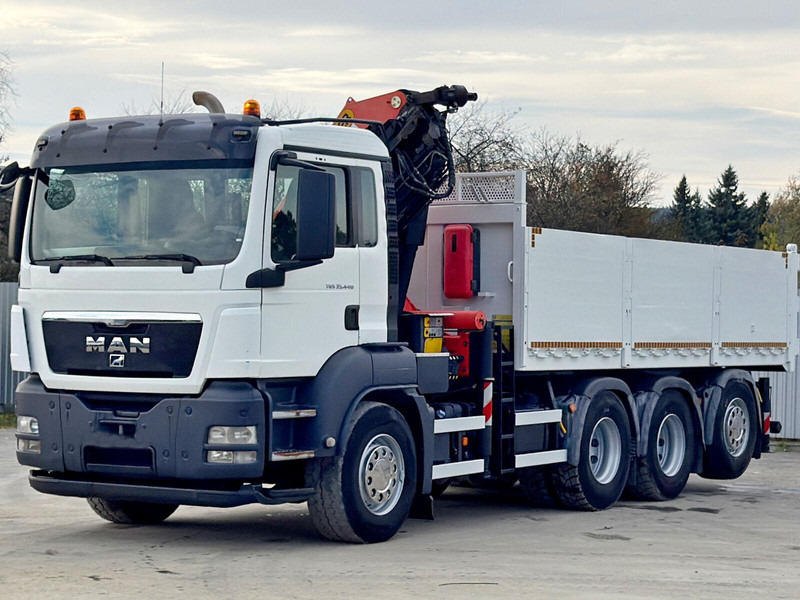 MAN TGS 35.440 * PALFINGER PK 33002 EH +FUNK / 8x4 - Φορτηγό ανατρεπόμενο, Φορτηγό με γερανό: φωτογραφία 4 MAN TGS 35.440 * PALFINGER PK 33002 EH +FUNK / 8x4 - Φορτηγό ανατρεπόμενο, Φορτηγό με γερανό: φωτογραφία 4