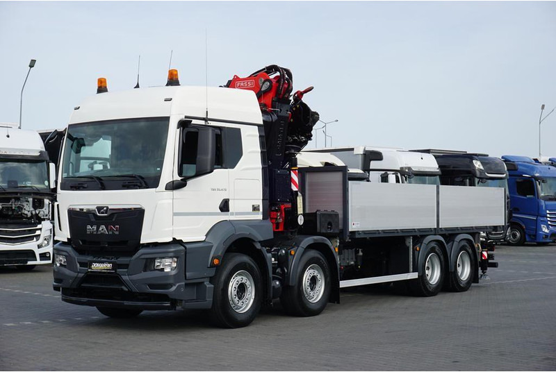 MAN TGS / 35.470 / E 6 / SKRZYNIOWY + HDS / FASSI F 545 / ŁAD. 13 10 - Φορτηγό με ανοιχτή καρότσα, Φορτηγό με γερανό: φωτογραφία 3 MAN TGS / 35.470 / E 6 / SKRZYNIOWY + HDS / FASSI F 545 / ŁAD. 13 10 - Φορτηγό με ανοιχτή καρότσα, Φορτηγό με γερανό: φωτογραφία 3