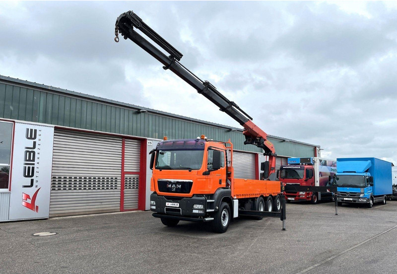 MAN TGS 35.480 8x4 Crane Palfinger PK 50002EH - Φορτηγό με ανοιχτή καρότσα, Φορτηγό με γερανό: φωτογραφία 5 MAN TGS 35.480 8x4 Crane Palfinger PK 50002EH - Φορτηγό με ανοιχτή καρότσα, Φορτηγό με γερανό: φωτογραφία 5