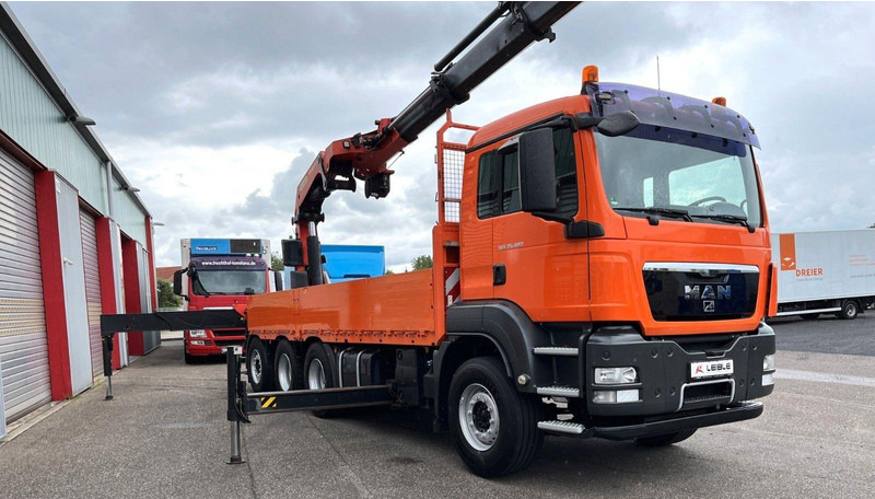 MAN TGS 35.480 8x4 Crane Palfinger PK 50002EH - Φορτηγό με ανοιχτή καρότσα, Φορτηγό με γερανό: φωτογραφία 4 MAN TGS 35.480 8x4 Crane Palfinger PK 50002EH - Φορτηγό με ανοιχτή καρότσα, Φορτηγό με γερανό: φωτογραφία 4