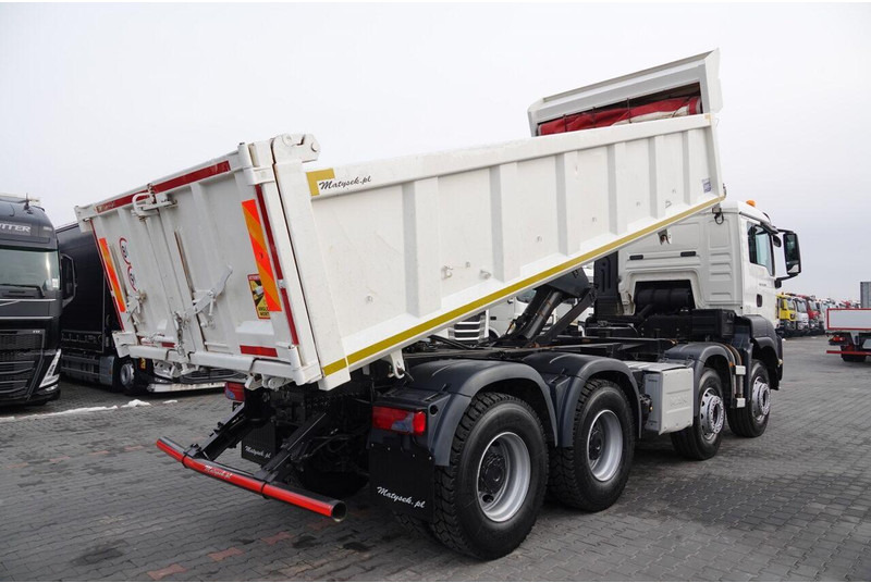 MAN TGS 35.480 / 8x4 / WYWROTKA / BORDMATIC / HYDROBURTA / OPONY 100 - Φορτηγό ανατρεπόμενο: φωτογραφία 4 MAN TGS 35.480 / 8x4 / WYWROTKA / BORDMATIC / HYDROBURTA / OPONY 100 - Φορτηγό ανατρεπόμενο: φωτογραφία 4