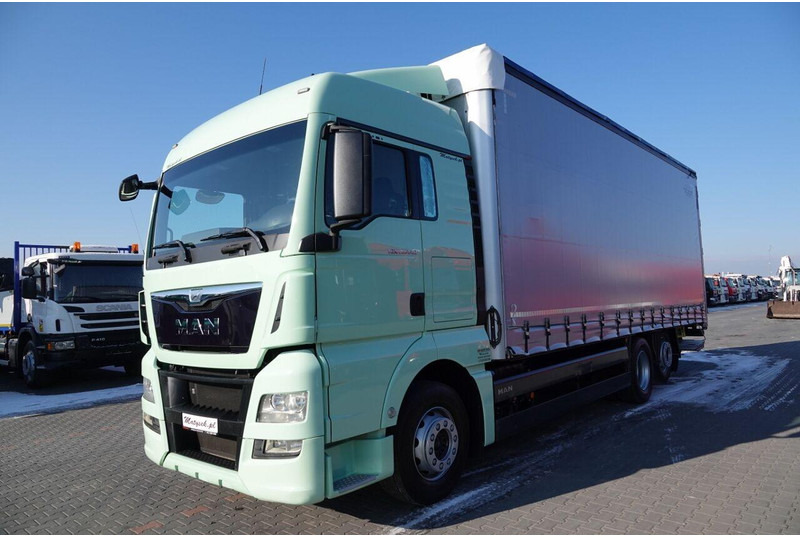 MAN TGX 26.440 / 6x2 / FIRANKA - 8,15 m / SOLÓWKA / WINDA ZAŁADOWCZA - Φορτηγό μουσαμάς: φωτογραφία 3 MAN TGX 26.440 / 6x2 / FIRANKA - 8,15 m / SOLÓWKA / WINDA ZAŁADOWCZA - Φορτηγό μουσαμάς: φωτογραφία 3