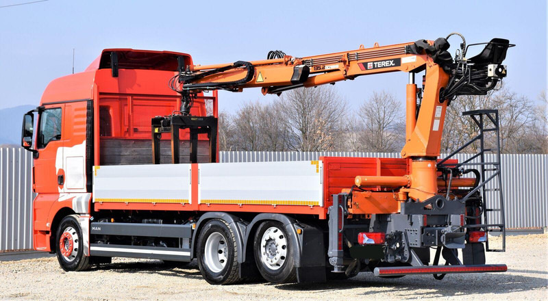 Φορτηγό με ανοιχτή καρότσα, Φορτηγό με γερανό MAN TGX 26.440: φωτογραφία 7