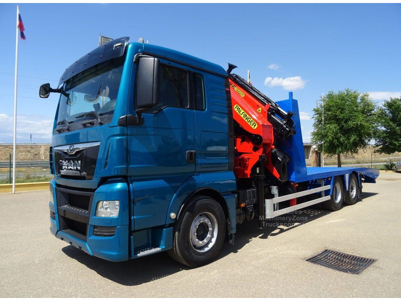 MAN TGX 26.480 6x4 Crane Palfinger PK 44002 + JIB - Φορτηγό με ανοιχτή καρότσα, Φορτηγό με γερανό: φωτογραφία 2 MAN TGX 26.480 6x4 Crane Palfinger PK 44002 + JIB - Φορτηγό με ανοιχτή καρότσα, Φορτηγό με γερανό: φωτογραφία 2