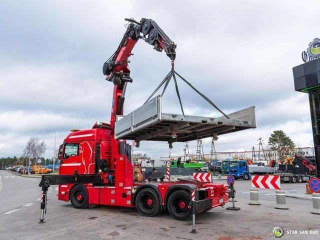 MAN TGX 28.500 6x2 HMF 5020K-RC Fly Jib Crane - Φορτηγό με ανοιχτή καρότσα, Φορτηγό με γερανό: φωτογραφία 5 MAN TGX 28.500 6x2 HMF 5020K-RC Fly Jib Crane - Φορτηγό με ανοιχτή καρότσα, Φορτηγό με γερανό: φωτογραφία 5