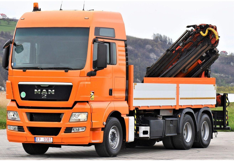 MAN TGX 28.540 JIB PJ060/FUNK - Φορτηγό με ανοιχτή καρότσα, Φορτηγό με γερανό: φωτογραφία 3 MAN TGX 28.540 JIB PJ060/FUNK - Φορτηγό με ανοιχτή καρότσα, Φορτηγό με γερανό: φωτογραφία 3
