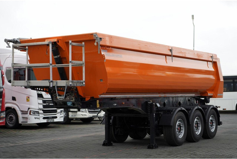 Meiller KIPPER WYWROTKA 26 m3 / STALOWA / RYNNA WANNA HP / OŚ PODNOSZON - Επικαθήμενο ανατρεπόμενο: φωτογραφία 2 Meiller KIPPER WYWROTKA 26 m3 / STALOWA / RYNNA WANNA HP / OŚ PODNOSZON - Επικαθήμενο ανατρεπόμενο: φωτογραφία 2