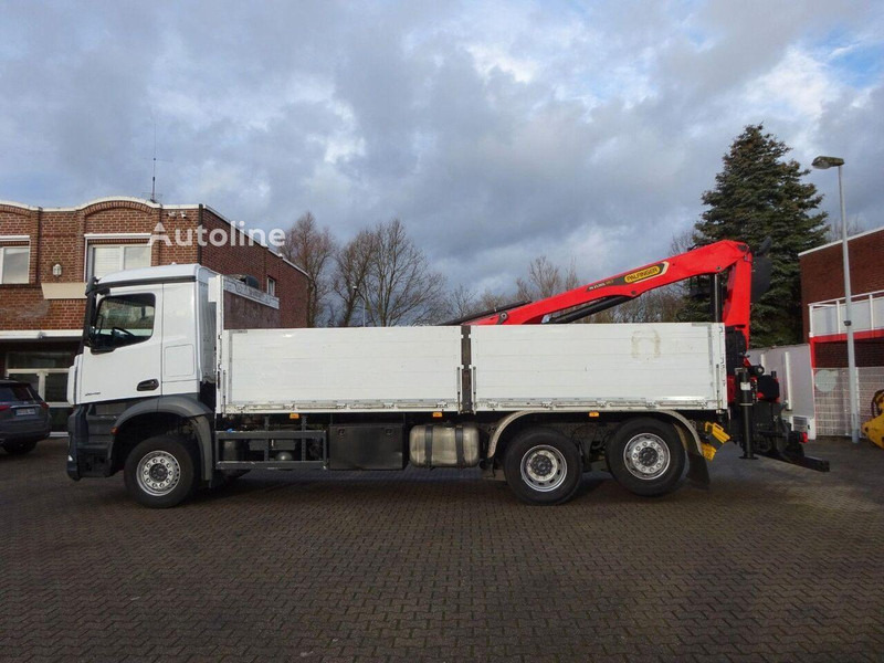 Mercedes-Benz 2648 - Flatbed+crane - Φορτηγό με ανοιχτή καρότσα, Φορτηγό με γερανό: φωτογραφία 2 Mercedes-Benz 2648 - Flatbed+crane - Φορτηγό με ανοιχτή καρότσα, Φορτηγό με γερανό: φωτογραφία 2