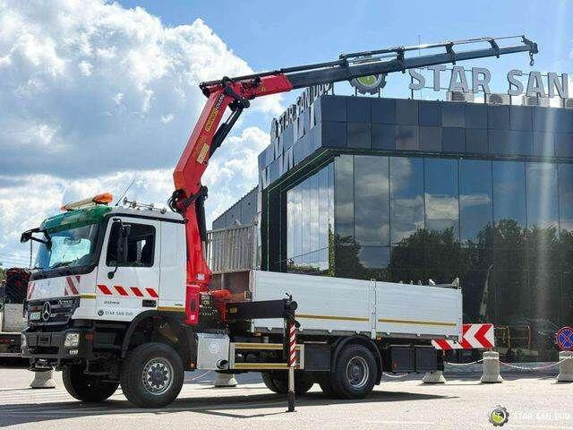 Mercedes-Benz ACTROS 2044A 4x4 Palfinger PK 20002 hds Crane - Φορτηγό με ανοιχτή καρότσα, Φορτηγό με γερανό: φωτογραφία 5 Mercedes-Benz ACTROS 2044A 4x4 Palfinger PK 20002 hds Crane - Φορτηγό με ανοιχτή καρότσα, Φορτηγό με γερανό: φωτογραφία 5