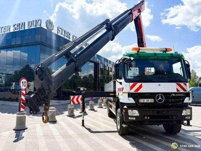 Mercedes-Benz ACTROS 2044A 4x4 Palfinger PK 20002 hds Crane - Φορτηγό με ανοιχτή καρότσα, Φορτηγό με γερανό: φωτογραφία 4 Mercedes-Benz ACTROS 2044A 4x4 Palfinger PK 20002 hds Crane - Φορτηγό με ανοιχτή καρότσα, Φορτηγό με γερανό: φωτογραφία 4