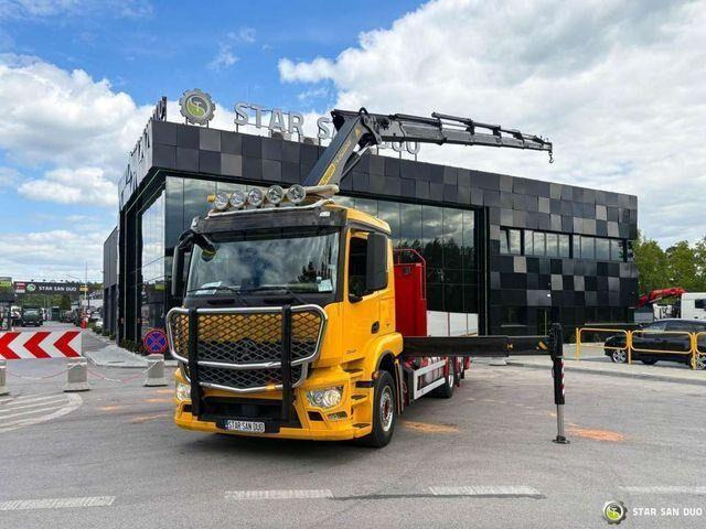 Mercedes-Benz ACTROS 2543 6x2 PalfingerPK 26002 EH Crane - Φορτηγό με ανοιχτή καρότσα, Φορτηγό με γερανό: φωτογραφία 5 Mercedes-Benz ACTROS 2543 6x2 PalfingerPK 26002 EH Crane - Φορτηγό με ανοιχτή καρότσα, Φορτηγό με γερανό: φωτογραφία 5